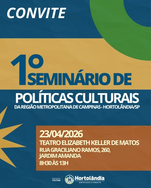 1º Seminário de Políticas Culturais da Região Metropolitana de Campinas-Hortolândia_SP